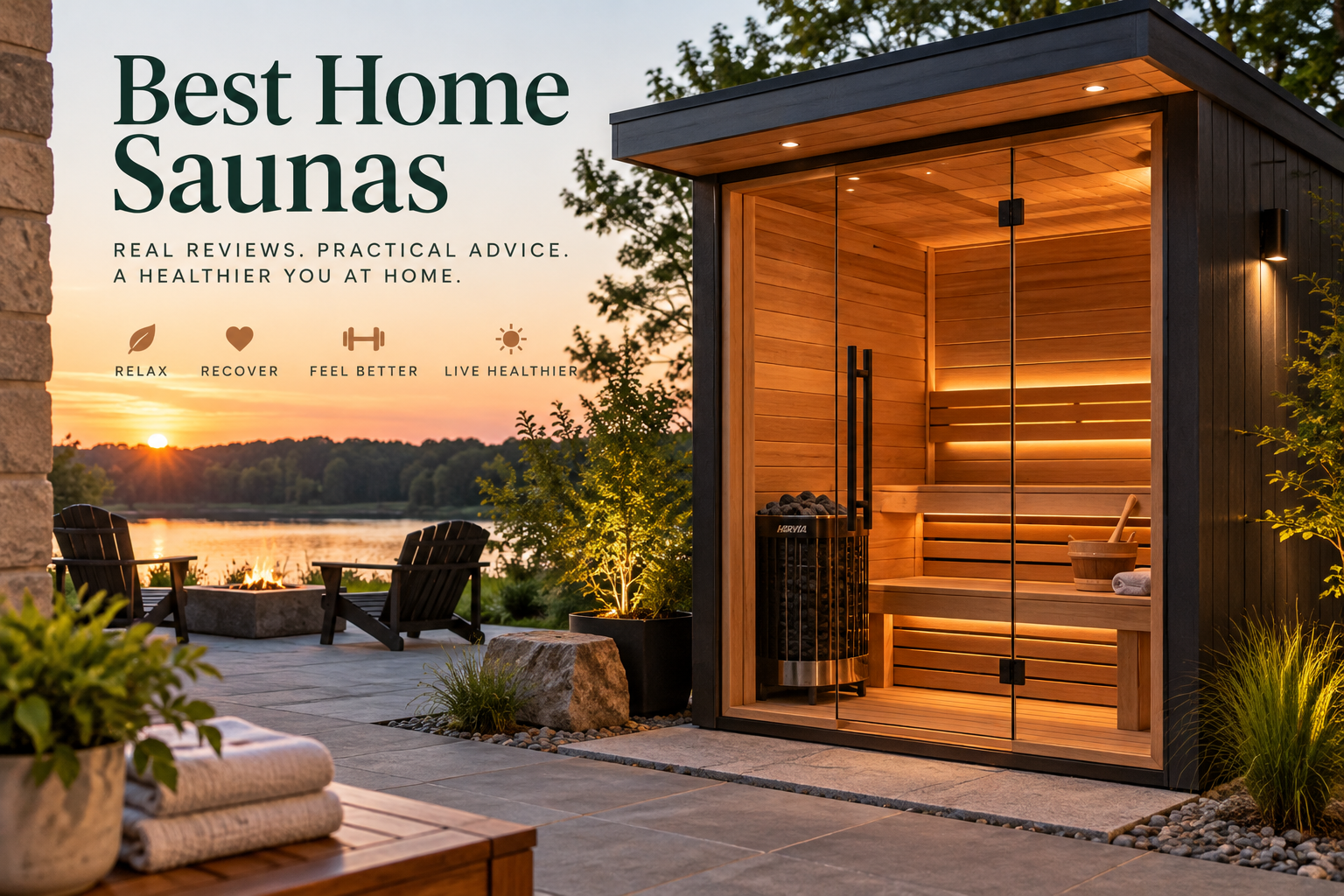 Best home saunas for a modern residential setting